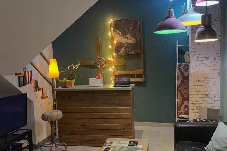 Zona de descanso del estudio de grabación